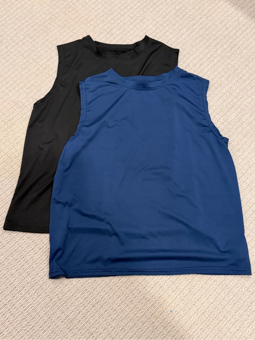 Performance Tanks - Solid Blue & Black